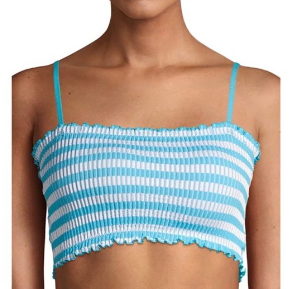 No Boundaries Women's Seamless Waffle Bandeau Bra